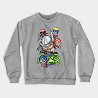 Minivengers Assemble! Crewneck Sweatshirt